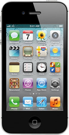 Смартфон APPLE iPhone 4S 16GB Black - Зеленокумск
