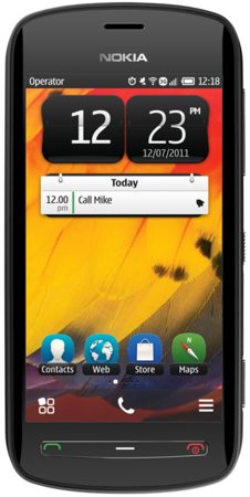 Смартфон Nokia 808 PureView Black - Зеленокумск